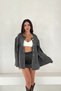Oversize Raglan Sleeve Crew Neck Knitwear Cardigan Aw25Hi0023 - 6