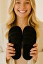 SMT-03 Closed Women's House Slippers Winter Slipper Non-Slip Sole - 2