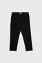 Boy's Elastic Waist Pleated Detailed Navy Blue Trousers - 3