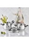 Montana 2-Piece 4+6 Liter Induction Base Pressure Cooker Set Black Gray - 4