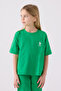 Girl's Green Bermuda Suit - 2