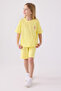 U.S. Polo Assn Girls' Yellow Bermuda Set - 3