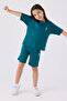 U.S. Polo Assn Girls' Green Bermuda Set - 3
