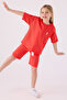 Base. Polo Assn Girls Coral Bermuda Set - 5