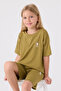 Girl's Green Bermuda Suit - 2