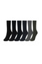 Socks 6 Pairs Wool Men's Norwegian Natural Soft Thick Thermal Winter Ribbed Derby Socks