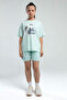 Girl's Green T-Shirt - 4