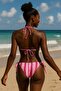 Triangle String Bikini Set - 4