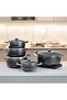 Non-Stick Cookware Set | Unbeatable Prices 5 Pieces with Glass Lids - 5