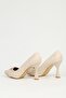 Cream Women's Heeled Shoes Pc-55135 - 4