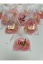 Pearl Tesbi̇h (Prayer Beads) in a Pink Gift Bag (10 Pieces) (Mevli̇d - Hac - Umre - Bohça) - 2