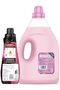 Concentrated Fabric Softener, Flora Soft & Charm, 4L + 650ml - 2