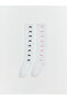Rmz Gi̇yi̇m Farkiyla Bow Embroidered Girls' Knee Socks 2-Piece Set