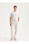 Esvab • Modern & Distinctive Standard Fit Linen-Look Men's Trousers