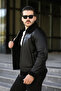 Men's Leather Coat Winter Leather Jacket Windproof Fur Lined - 4