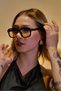 Parker Unisex Black Square Smoked Glass New Season Popular Sunglasses