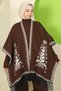 Punch-Colored Three-Piece Knitwear Set Brown Hm2814 - 7