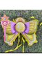 Party Butterfly Wing and Fairy Wand Foil Balloon Birthday Set Large Size