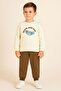 Boys' Printed Sweatshirt and Sweatpants Set
