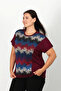 Short Sleeve Silk Combed Cotton Blouse - 3