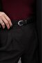 2'Cm Silver Buckle Basic Women's Belt Dress Belt Trouser Belt Classic Belt Jeans Belt Waist Belt - 3