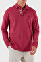 With Logo 100% Cotton Regular Fit Buttoned Polo Neck Sweat Men's Sweat Mrmd0013 Aj264 R3484