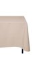 Beige Colored Cotton Carefree Duck Fabric Tablecloth - 3
