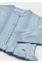 Summer-Seasonal Baby Girl Knitted Cardigan - Blue - 3