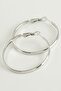 Luxury Steel Hoop Earrings 4.5 cm - 2