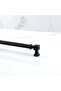 Furniture Drawer Kitchen Cabinet Cupboard Handles Kulb 22.4 cm 224 mm Striped Black Metal Handle - 2