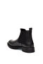 Black 100% Leather Rubber Sole Chelsea Boots 50318873-Vr046 - 4