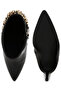 Women Harness Detail Stiletto Boots in Black - 4