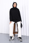 Black Crew Neck Modal Sweat - 2