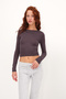 Crew Neck Basic Blouse B1480-S3 - 5