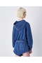 Time Capsule Full Zip Hoodie Sweatshirt Blue Women's Sweatshirt -117689-Bs189 - 2