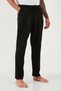 Cotton Regular Fit Regular Waist Straight Leg Pajama Bottoms with Pockets Men's Pajama Bottoms 6574003 - 3