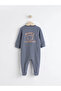 100% Organic Cotton Teddy Bear Romper Alyk79481 - 7