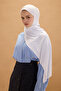 Bamboo Combed Shawl - White - 3