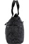 Shoulder Bag, Compact Zip-Top Tote in Water-Resistant Oxford, Front & Side Pocket - 7