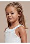 Summer Girls' Lace Shorts Jumpsuit - Ecru - 2