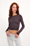 Crew Neck Basic Blouse B1480-S3