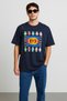 Unisex Sports Crew Neck Cotton Oversize Boyfriend T-Shirt - 4
