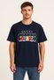 Unisex Sports Crew Neck Cotton Oversize Boyfriend T-Shirt - 4