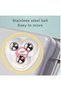 Ball-Bearing Furniture Moving Device, 4-Wheel Rotating Furniture Moving Device, Stainless Steel - 3