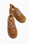 Edle Tan Suede Lace-Up Women's Boots - 3