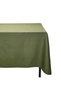 Khaki Colored Cotton Carefree Duck Fabric Tablecloth - 2