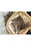 حقيبة كتف مصنوعة يدويًا من خيوط الورق مع تفاصيل من الخرز - موديل مبطن وقابل للشد - 3