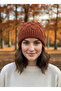 Stylish Women's Hair Braid Lined Knitwear Beret - 4
