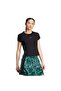 Women's Black T-Shirt W Aop Tee Jm1850 - 4