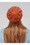 Stylish Women's Hair Braid Lined Knitwear Beret - 6